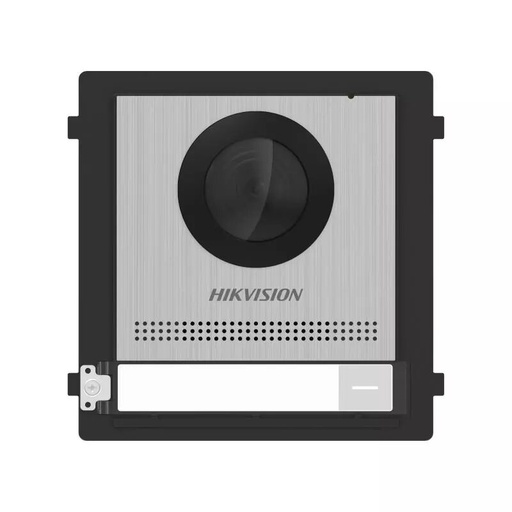 [HIK-INTERCOM-80] DS-KD8003Y-IME2/S - Unidad modular de calle videoportero 2 hilos Cámara 2MP Fisheye 2 relés 4CH alarma Botón Hikvision