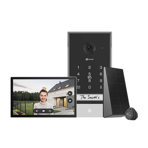 [EZVIZ-101] EP7 - Videoportero doméstico inteligente Con energía solar Conexión WiFi