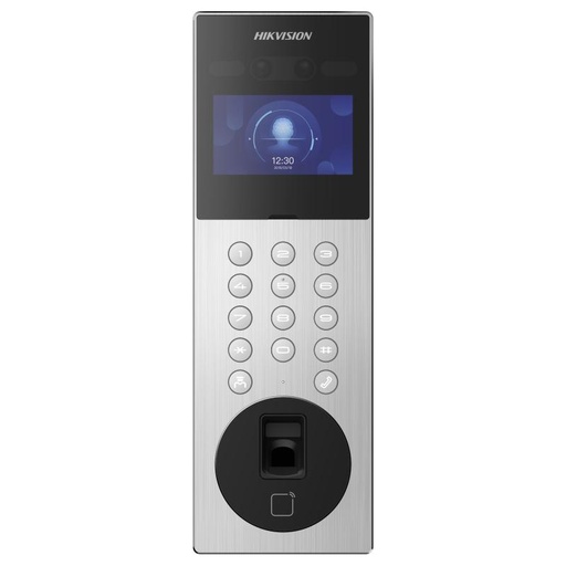[HIK-INTERCOM-179] DS-KD9203-MFE6 - Videoportero IP Módulo de puerta con reconocimiento facial con pantalla de 4,3" Aluminio