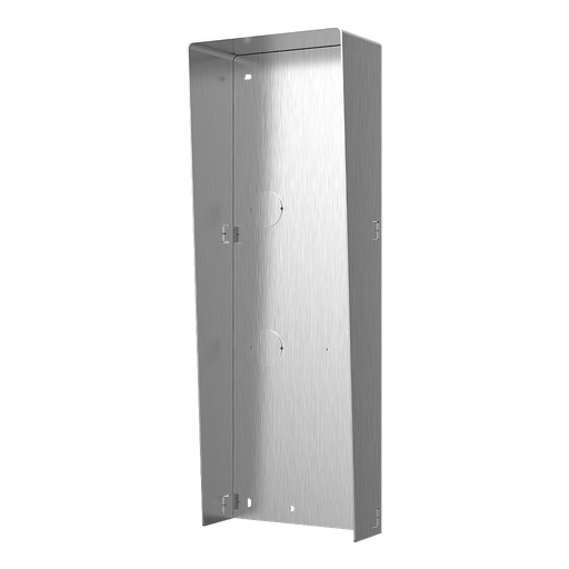 [HIK-INTERCOM-89] DS-KABD8003-RS3/S - Visera Protectora de lluvia para videoportero 3 módulos Acero inoxidable Superficie Hikvision