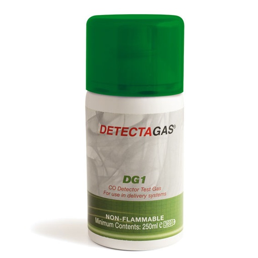 [GAS-SAFE-1] DG1 - Aerosol para prueba de detectores de alarma de CO (Monóxido de Carbono) industriales 250ml