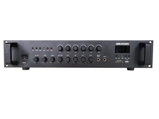 [HIK-AUDIO-23] DS-QAE0A120G1-VB6 - Amplificador analógico de 6 zonas y 120 W