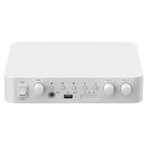 [HIK-AUDIO-19] DS-QAE1A80G1-VB - Amplificador IP de 2 zonas de 80W