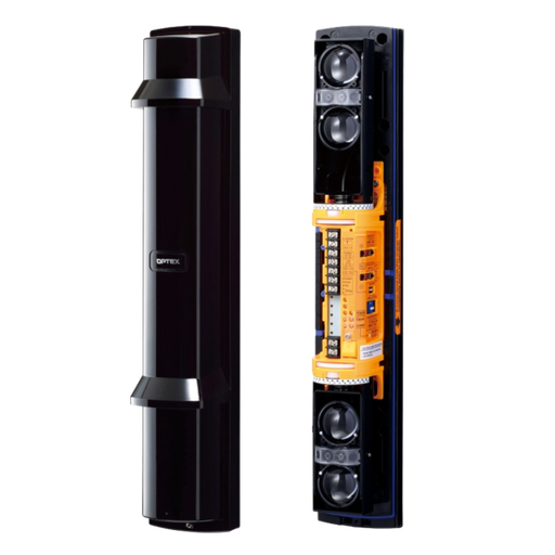 [OPTEX-8] SL-200QDP - Barrera de infrarrojos 4 haces Protección perimetral 60m Doble modulación, 4 frecuencias Optex SL-200QDP