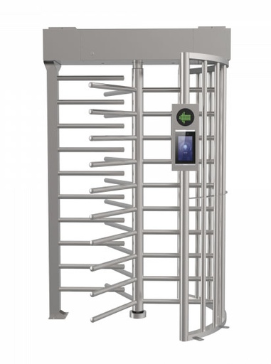 [HIK-ACC-10] DS-K3H4410-120/Pg-Dm60 - Barrera Torniquete de altura completa para exterior Orificio instalación FRT Acero inoxidable 600mm Hikvision