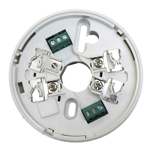 [KIDDE-583] NC-DB2R-W - Base de montaje de dos relés para detectores convencionales de la serie NC (blanco)