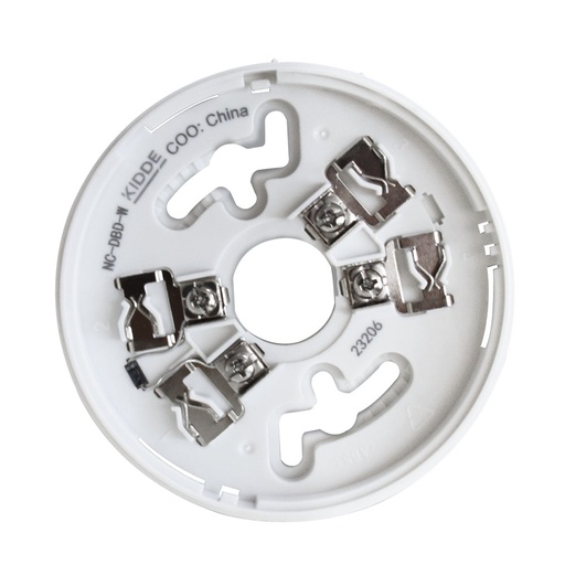 [KIDDE-569] NC-DBD-W - Base de montaje estándar con diodo integrado para detectores convencionales de la serie NC (blanco)