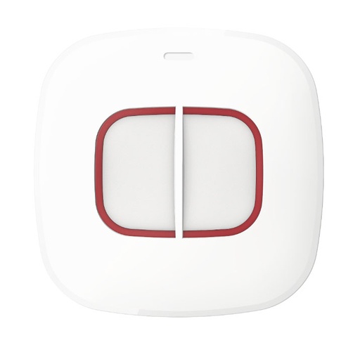 [HIK-ALARM-8] DS-PDEB2-EG2-WE(B) - Botón de emergencia / pánico Dual inalámbrico IP66 AXPRO Hikvision