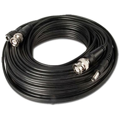 [BYSECUR-38] BSC00860 - Cable coaxial para cámaras de seguridad vídeo y alimentación, 30 m