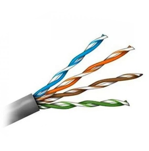 [HIK-T&D-5] DS-1LN5E-S - Cable de red UTP CAT5E de 305 m (cobre macizo, 0,5 mm, CM) PVC 24AWG UL CM