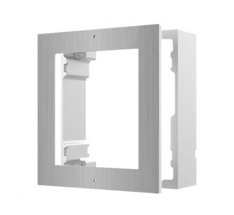 [HIK-INTERCOM-2] DS-KD-ACW1/S - Caja de registro en superficie para 1 módulo de videoportero Hikvision acabado en acero inoxidable
