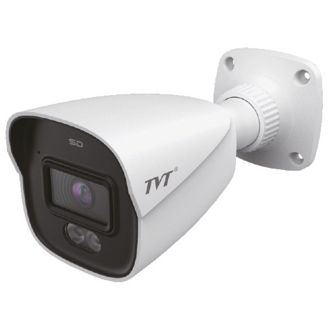 [TVT-291] TD-9421S4-C(D/PE/AW2) - Cámara Bullet IP 2MP 2.8mm Iluminación Dual IR30 Luz Blanca IP67 Audio