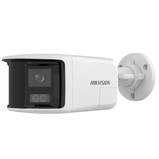 [HIK-VALUE-465] DS-2CD1T83G2P-LIUF/SL(2mm) - Cámara Bullet IP 8MP Doble lente 2mm Gran Angular 180° Smart Hybrid Light