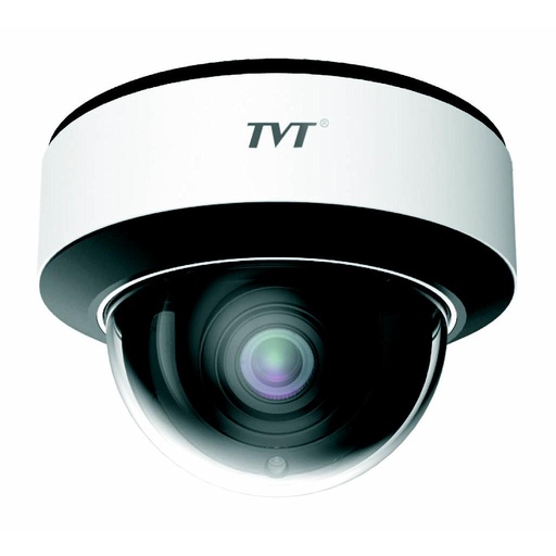 [TVT-40] TD-7583AE1(D/AZ/SW/AR2) - Cámara Domo 4en1 8MP IR30m Lente motorizada 2.8-12mm. IP67 IK10 TVT