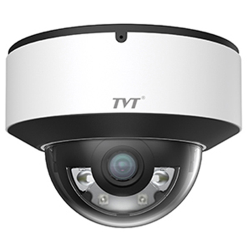 [TVT-353] TD-9541S4-C(D/PE/AW2) - Cámara Domo IP 4MP 2.8mm iluminación dual IK10 IP67 MIC