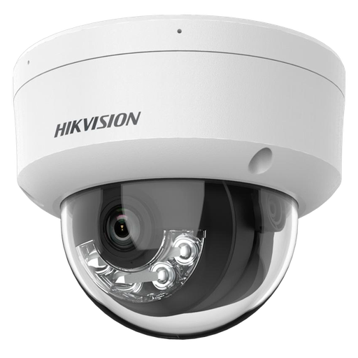 [HIK-PRO-738] DS-2CD2143G2-LIS2U(2.8mm) - Cámara Domo IP 4MP 2.8 mm MIC Acusense Smart Hybrid Light IP67 Audio Alarma IK10