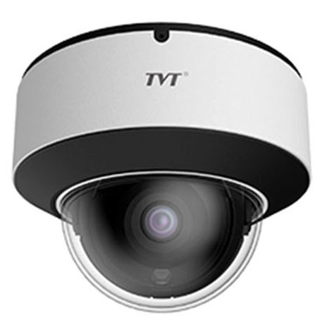 [TVT-59] TD-9581S3B(D/PE/AR2） - Cámara Domo IP 8MP 2.8mm IR 30m IP67 MIC TVT