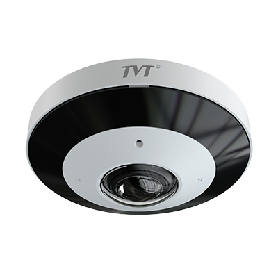 [TVT-204] TD-9568E3B-A(D/PE/AR1) - Cámara Fisheye panorámica IP 6MP 1.65mm IR20 E/S Audio Alarma MIC P2P