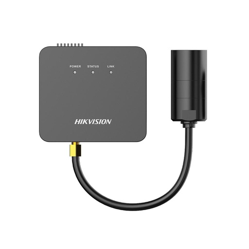 [HIK-SOL-1188] DS-2CD6445G1-30(2.8mm)8m - Cámara IP Oculta Separada 4MP 2.8mm F2.0 98° M12 8m WDR120 Audio Alarma Tarjeta SD Funciones Inteligentes Hikvision