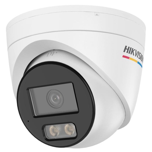 [HIK-VALUE-525] DS-2CD1347G3H-LIU(2.8mm) - Cámara IP Turret ColorVu 3.0 4MP 2.8mm Smart hybrid light 30