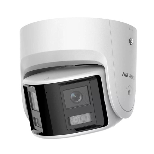 [HIK-PRO-205] DS-2CD2346G2P-ISU/SL (C) - Cámara IP Turret Panorámica Dual 2.8mm 4MP Acusense IR30 IP67 Audio DarkFighter WDR120 Luz estroboscópica activa y alarma Hikvision
