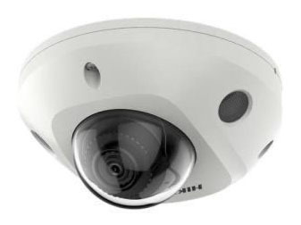 [HIK-PRO-101] DS-2CD2543G2-IWS(2.8mm) - Cámara mini Dome WiFi 4MP 2.8mm Acusense 2ªGen IP67 IK08 IR30 WDR120 E/S Audio Alarma Hikvision