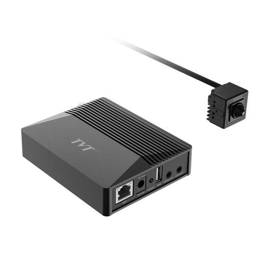 [TVT-70] TD-9825PH1 - Cámara Mini Pinhole IP 2MP 2.8mm E/S Audio Alarma VCA TVT