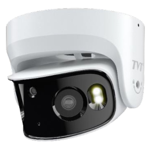 [TVT-321] TD-6242E3N(A/PE/WR2) - Cámara panorámica IP 2x4 MP 180° IP67 IK10 Full Color