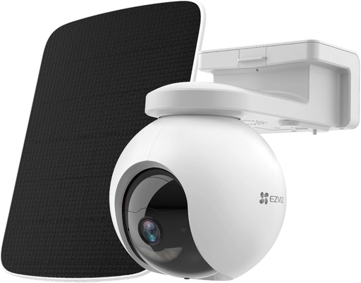 [EZVIZ-107] CS-HB8/SP(4K) - Cámara Smart Home PT Wifi 6 8MP 4mm Batería Rotativa 360º + Panel Solar