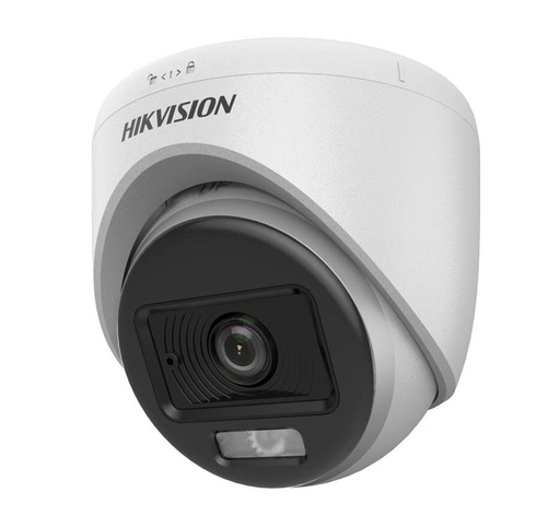 [HIK-VALUE-468] DS-2CE70DF0T-LPFS(2.8mm) - Cámara Turret 2MP 2.8mm Smart Hybrid Light 20m ColorVu