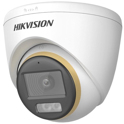 [HIK-PRO-753] DS-2CE72DF3T-LFS(2.8mm) - Cámara Turret 4en1 2MP 2.8mm ColorVu Dual-light 40m IP67