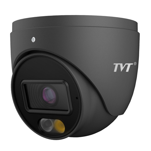 [TVT-341] TD-9584S4-C-G(D/PE/AW2)(GREY) - Cámara Turret IP 8MP Iluminación dual 30m 2.8mm Black