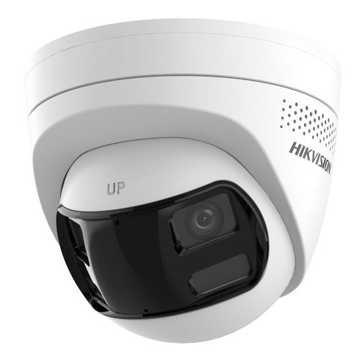 [HIK-VALUE-441] DS-2CD1363G2P-LIUF/SL(2.8mm) - Cámara Turret IP doble lente 6MP Smart Hybrid Light gran angular 180º