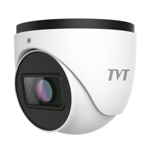 [TVT-63] TD-9545S4(D/AZ/PE/AR3) - Cámara Turret IP Varifocal Motorizada 2.8-12mm 4MP MIC IR50 IR67 SD Card WDR120 PoE TVT