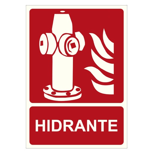 [BYSECUR-400] P-143 - Cartel de Señalización Hidrante