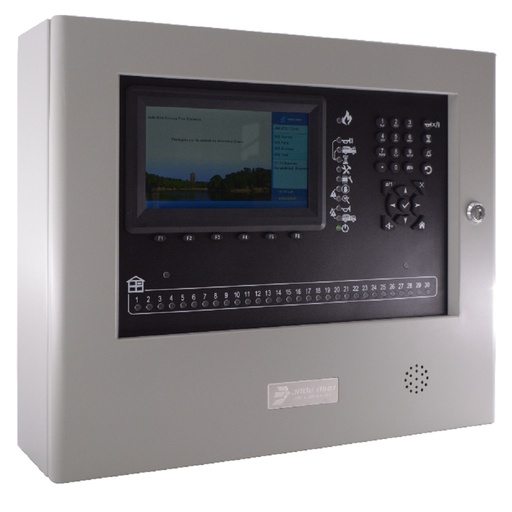 [JADEBIRD-54] JBE-P2L1.1LE - Central de detección y alarma de incendios analógica de 1 lazo (200 dispositivos) ampliable hasta 4 lazos Jade Bird