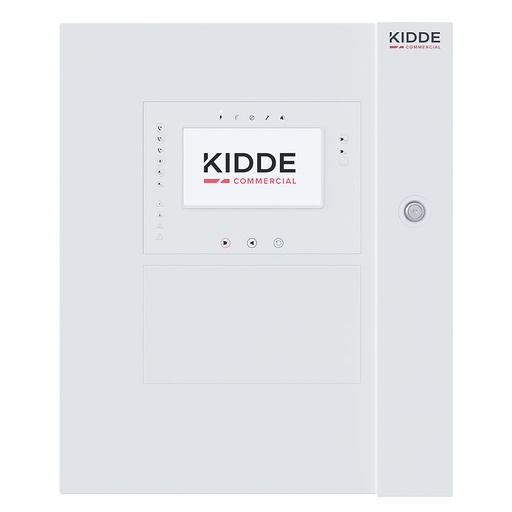 [KIDDE-488] 2X-AT-F2-P - Central de incendios analógica direccionable con pantalla táctil, Fuente de alimentación grande, 2 lazos, caja grande