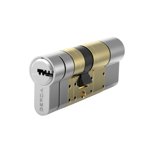 [TEDEE-90] Cylinder GERDA EXXO - Cilindro Bombillo modular europeo EXXO SMART Alta seguridad. Compatible con Tedee PRO/GO/GO2 Clase 6 EN 1303 Longitud ajustable 31–62 mm