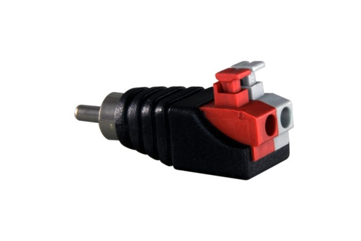 [BYSECUR-97] BSC23358 - Conector RCA macho de fácil conexionado