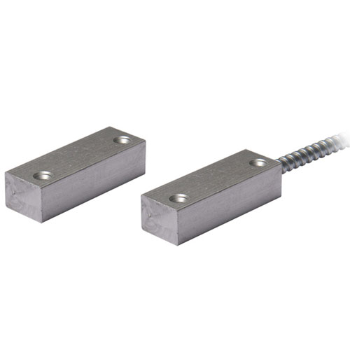 [BYSECUR-ALARM-10] CTC005 - Contacto electromagnético cableado aluminio cable protegido cero Montaje superficie puertas metálicas