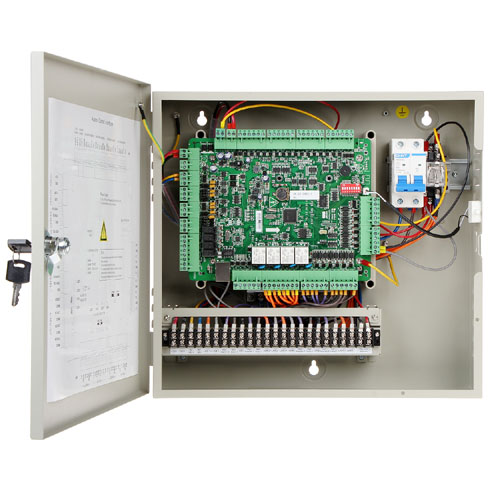 [HIK-ACC-30] DS-K2604T - Controladora de 4 puertas Hikvision con caja y fuente de alimentación (Wiegand y RS-485)