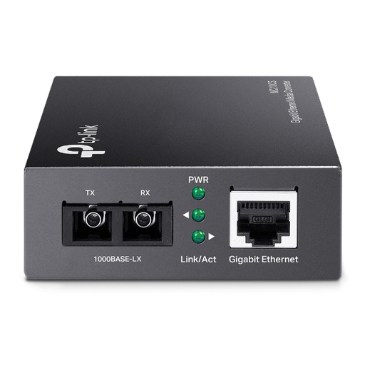 [TPLINK-176] MC210CS - Convertidor de medios monomodo Gigabit 15km