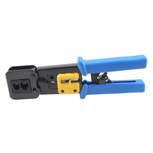 [BYSECUR-329] BSCEZ8PIN - Crimpadora de conector Pasante RJ45. Empuñadura ergonómica antideslizante