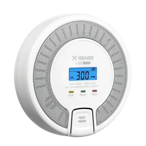 [XSENSE-5] CO03D - Detector de CO autónomo con señal sonora y visual