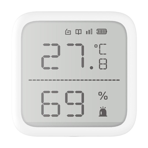 [HIK-ALARM-27] DS-PDTPH-E-WE - Detector de temperatura inalámbrico Hikvision AXPRO