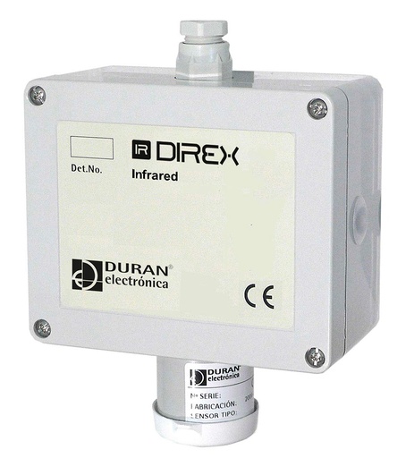 [DURAN-13] DIRYREFr - Detector infrarrojo gases Refrigerantes DIREX RS485 IP65con relé rango 0-2000ppm