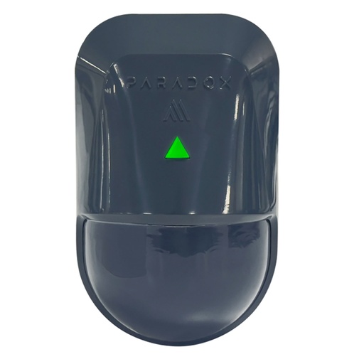 [PARADOX-262] PMD5M-8DQ - Detector PIR inalámbrico bidireccional Supercompacto Doble elemento Óptica única para interiores Gris. Grado 2