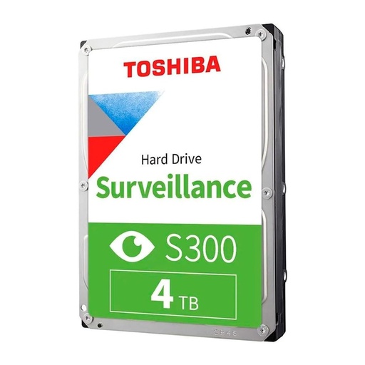 [TOSHIBA-3] HDWT840UZSVA - Disco duro Toshiba S300 4TB SATA 3,5".Especial Seguridad 24/7