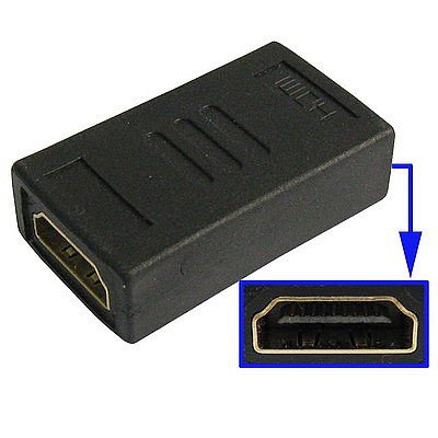 [BYSECUR-110] BSC01664 - Empalmador cables HDMI. Hembra / Hembra