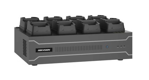 [HIK-SOL-154] DS-MDS001/2T(MCW407) - Estación de acoplamiento de escritorio de 8 puertos para bodycams datos y carga